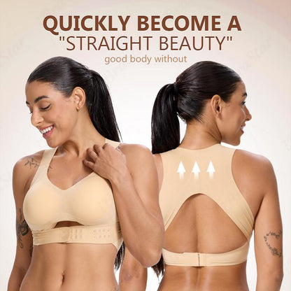 【⏳1+1 gratis】☁️ Miękki, oddychający, bezdrutowy stanik sportowy 💖