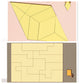 Drewniana gra logiczna Tangram