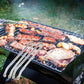 Szczypce do obracania kiełbasek BBQ