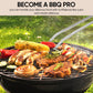 Szczypce do obracania kiełbasek BBQ
