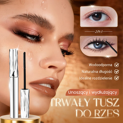 【✨1 + 1 gratis】Wodoodporny tusz do rzęs z włóknami