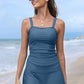 👙Kobiece dwuczęściowe stroje kąpielowe typu tankini z efektem wyszczuplającym brzuch