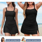 👙Kobiece dwuczęściowe stroje kąpielowe typu tankini z efektem wyszczuplającym brzuch