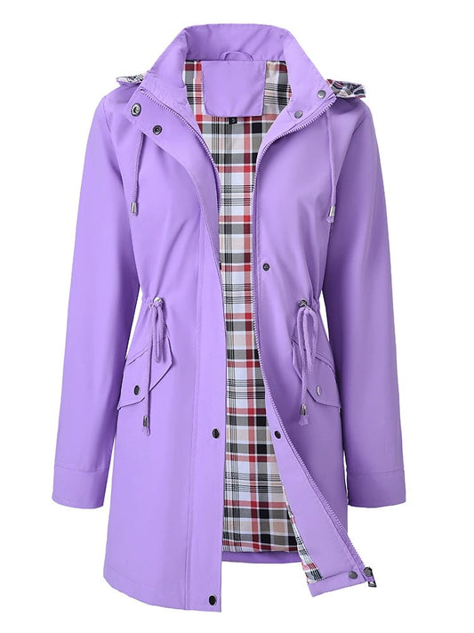 💗🧥Najlepsza wodoodporna kurtka w kratę🍃
