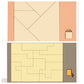 Drewniana gra logiczna Tangram