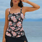 👙Kobiece dwuczęściowe stroje kąpielowe typu tankini z efektem wyszczuplającym brzuch