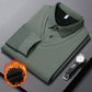 【M-4XL】👔 Dwuczęściowa koszula w paski z fałszywymi klapami