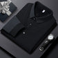 【M-4XL】👔 Dwuczęściowa koszula w paski z fałszywymi klapami