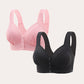 👙🎀【1+1 Bezpłatnie】🔥2025 Zapinany z przodu, oddychający, przyjazny dla skóry biustonosz z bawełny