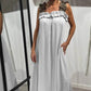 🔥👗【S-4XL】2025 nowa bawełniana lniana sukienka