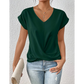 👚 Elegancka casualowa koszulka z krótkim rękawem