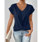 👚 Elegancka casualowa koszulka z krótkim rękawem