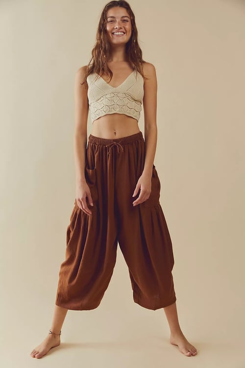 🔥👖【M-3XL】Luźne bawełniane spodnie z wysokim stanem