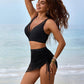 👙Zestaw bikini z wysokim stanem z siateczki