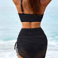 👙Zestaw bikini z wysokim stanem z siateczki