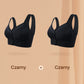 Damski oddychający biustonosz plus size zapinany z przodu【1+1 gratis】