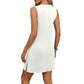 👗Damska mini sukienka z dekoltem w szpic