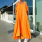 👗Damska sukienka maxi z odkrytymi ramionami