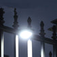Zewnętrzna lampa solarna z klipsem i czujnikiem ruchu