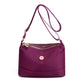 Minimalistyczna nylonowa torba na ramię i crossbody o dużej pojemności