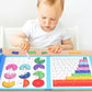 🏅Magnetyczna książka Montessori z puzzlami ułamkowymi