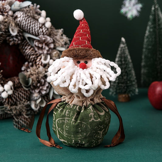 🦌Torba na prezenty świąteczne z zamkiem błyskawicznym🎅