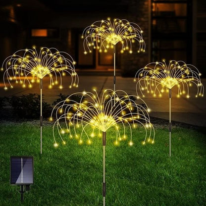 Wodoodporna lampa solarna do ogrodu