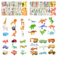 🦖 Puzzle edukacyjne 3D dla dzieci