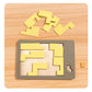Drewniana gra logiczna Tangram