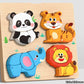 🔥 Edukacyjne drewniane puzzle 3D💖