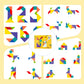 🔥Magnetyczne puzzle 3D Tangram dla dzieci