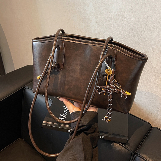 ✨👜Wintage torebka na ramię z PU skaju dla kobiet 👛