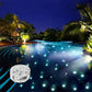 Wodoodporne lampy LED do basenu z pilotem 🏊‍♂️💡✨
