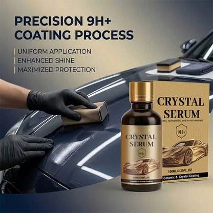 【✨ 1 + 1 gratis 】Zestaw do ceramicznej powłoki samochodowej – serum kryształowe