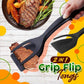 🍳 50% ZNIŻKI TERAZ!🔥🥩 Łopatka i szczypce 2 w 1 – z silikonu odpornego na wysoką temperaturę i z antypoślizgowym uchwytem – niezbędny gadżet kuchenny