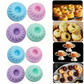 🧁 Silikonowy zestaw foremek do pączków – nieprzywierający, odporny na wysoką temperaturę, łatwy do wyjmowania – płatność przy odbiorze 🍩