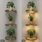 Pływająca półka ścienna z wbudowanym oświetleniem LED ✨📚