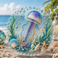 Tabliczka do powieszenia z motywem „Ocean Pearl” do samodzielnego wykonania
