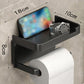 🔥Kup 1, a drugi dostaniesz gratis🔥Uchwyt na papier toaletowy do montażu na ścianie z półką do przechowywania