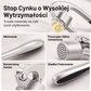 Prasa do czosnku Premium z miękkim, ergonomicznym uchwytem ułatwiającym wyciskanie