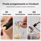 Prasa do czosnku Premium z miękkim, ergonomicznym uchwytem ułatwiającym wyciskanie
