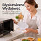 Rano brakuje Ci czasu na zdrowe śniadanie? – mikrofalowa forma do jajek w koszulkach – wypróbuj szybkie i zdrowe gotowanie bez oleju. Na pobranie! 🍳