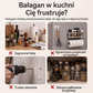 🧲 Uchwyt do montażu na ścianie lodówki bez użycia gwoździ | Magnetyczny stojak na przyprawy + półka – 2 w 1