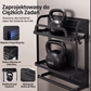 🧲 Uchwyt do montażu na ścianie lodówki bez użycia gwoździ | Magnetyczny stojak na przyprawy + półka – 2 w 1