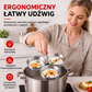 🍳🥚3-w-1 forma do gotowania jajek w koszulce ze stali nierdzewnej