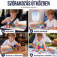 🧩 Magnetyczne kostki z alfabetem i cyframi dla dzieci