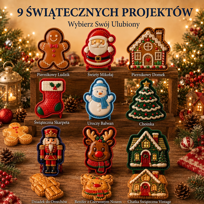 🍪🎅Foremki do ciasteczek bożonarodzeniowych – przygotuj różnorodne pyszne słodycze, które zachwycą Twoich gości