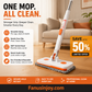 🔥Ograniczona Czasowo Promocja -50%！✨️Maksymalna Siła Czyszczenia！Wielofunkcyjny Płaski Mop Bezdotykowy z Klipsem