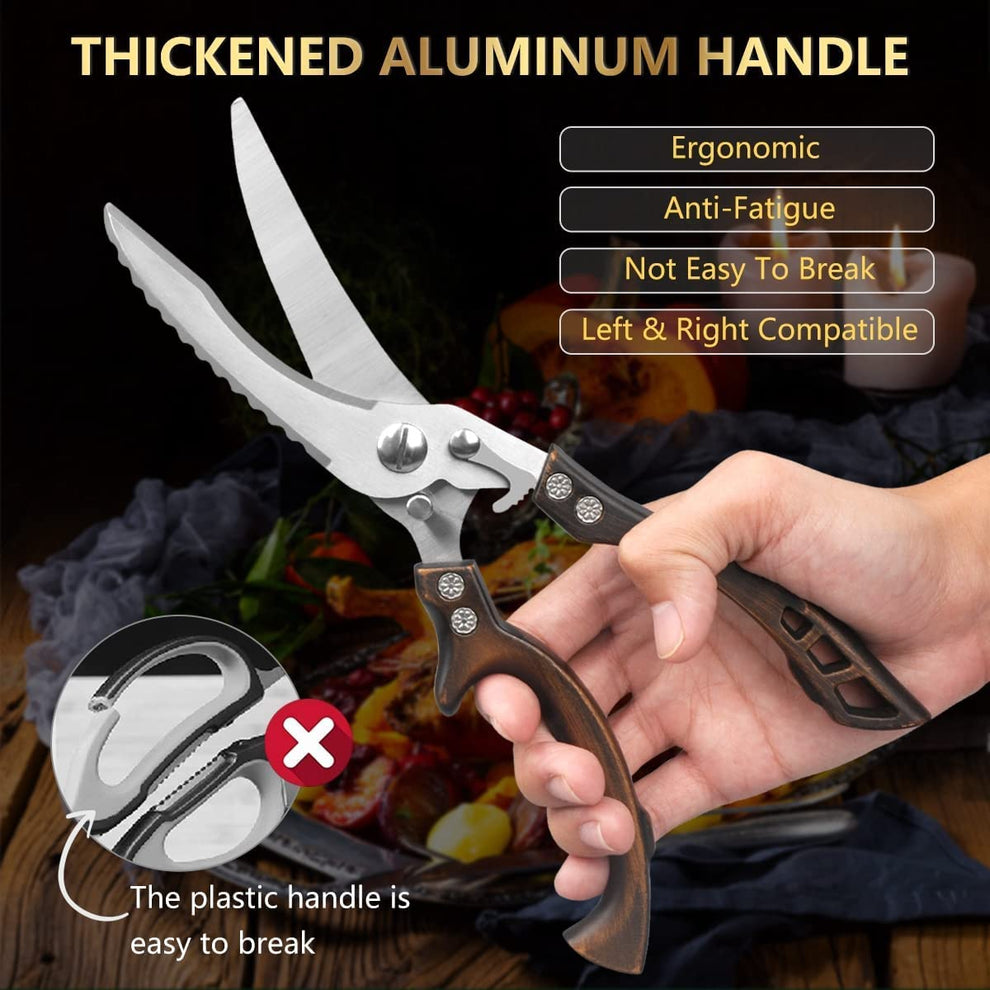 Wytrzymałe nożyczki ze stali nierdzewnej do cięcia kości – sweetity