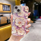Etui na iPhone'a Oil Painting Flower z folią ochronną na obiektyw